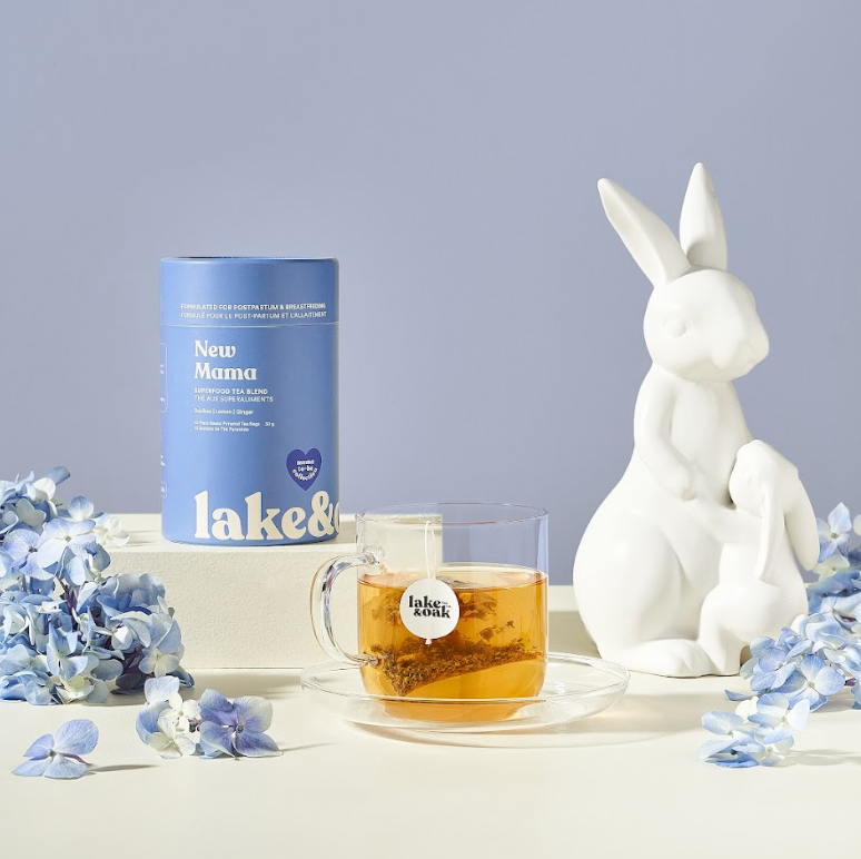 New Mama - Mama To Be Tea Collection: Pyramid Tea Bags - Retail Canister