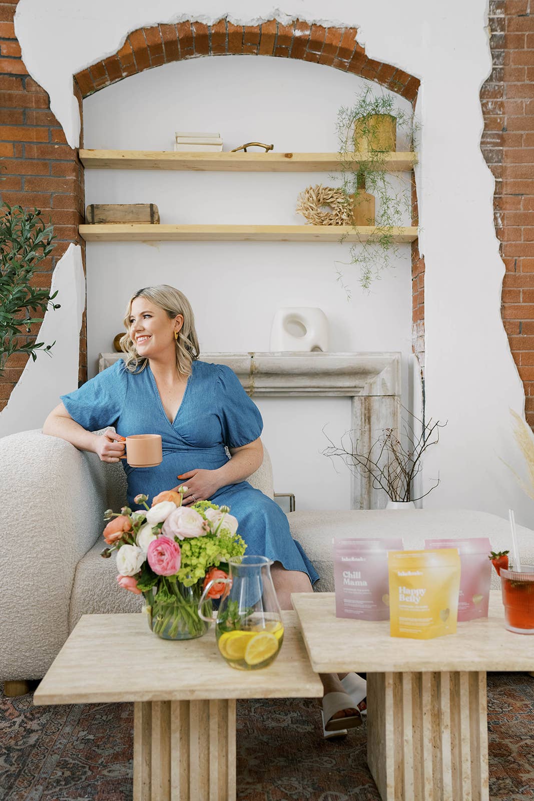 Happy Belly - Mama To Be Tea Collection: Pyramid Tea Bags - Retail Canister